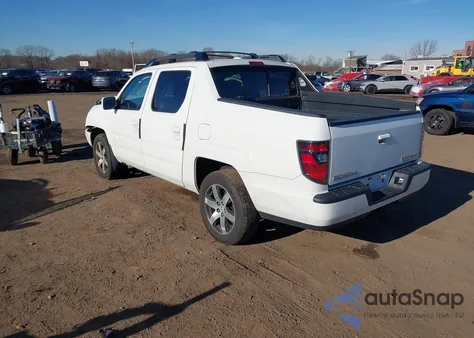 2014 Honda Ridgeline Se from USA, damaged, VIN 5FPYK1F61EB014052